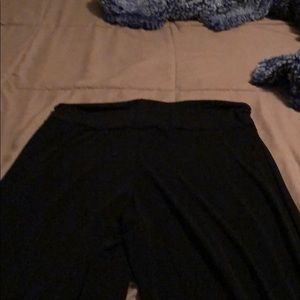 Lg honey and lace Pallazo pants